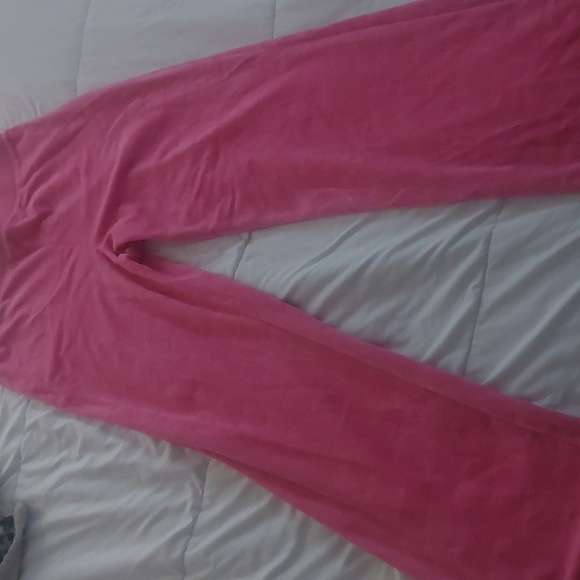 SKIMS pink velour tracksuit - Picture 9 of 12